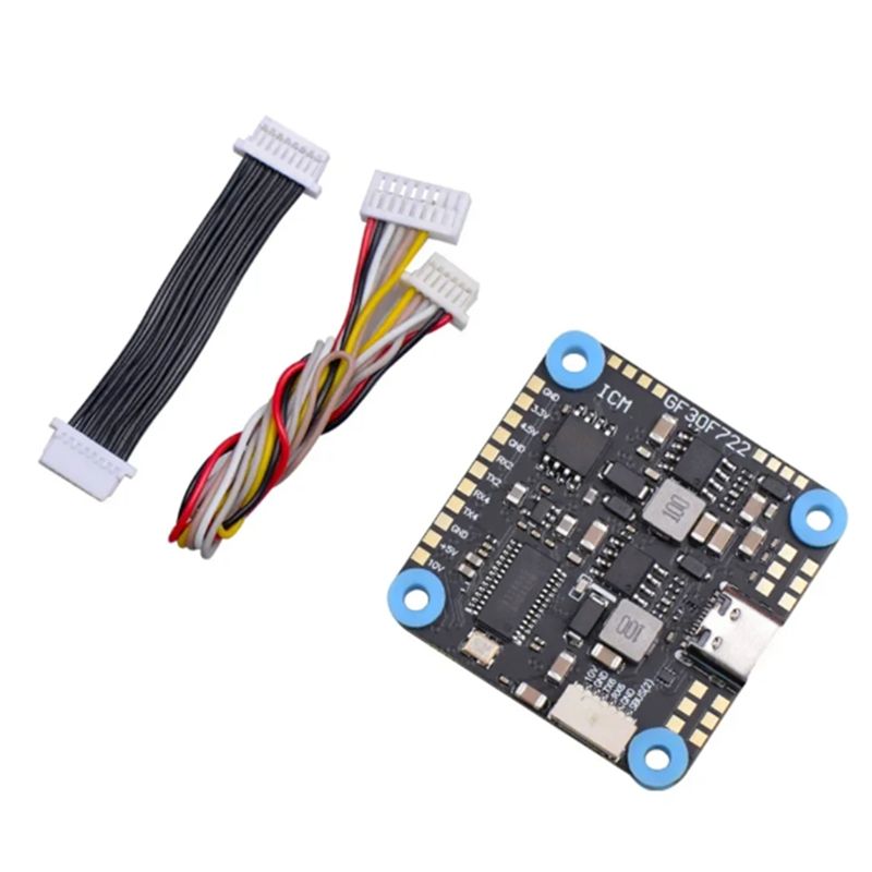 Drone Flight Controller - Controladora de Voo ABJA-3-8S 30.5X30.5Mm GF30F722-ICM