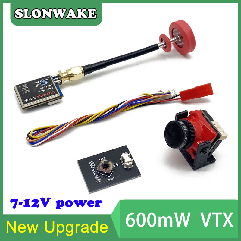 Drone Transmitter - 5.8g 48ch 600mw ajustável VTX-CAM fpv