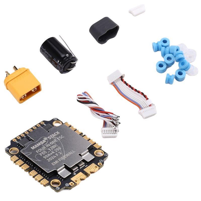 Drone Esc - ABXE-F55_128K55A ESC 4 em 1 Blheli_32