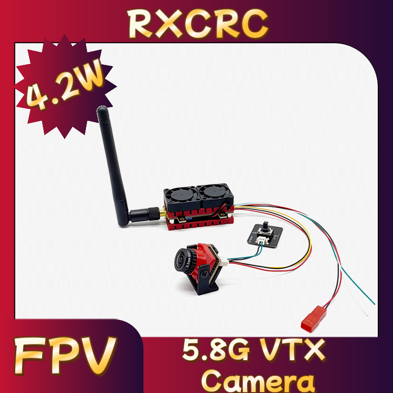 Drone Transmitter - Rxcrc 5.8g 48ch 4.2w transmissor vtx