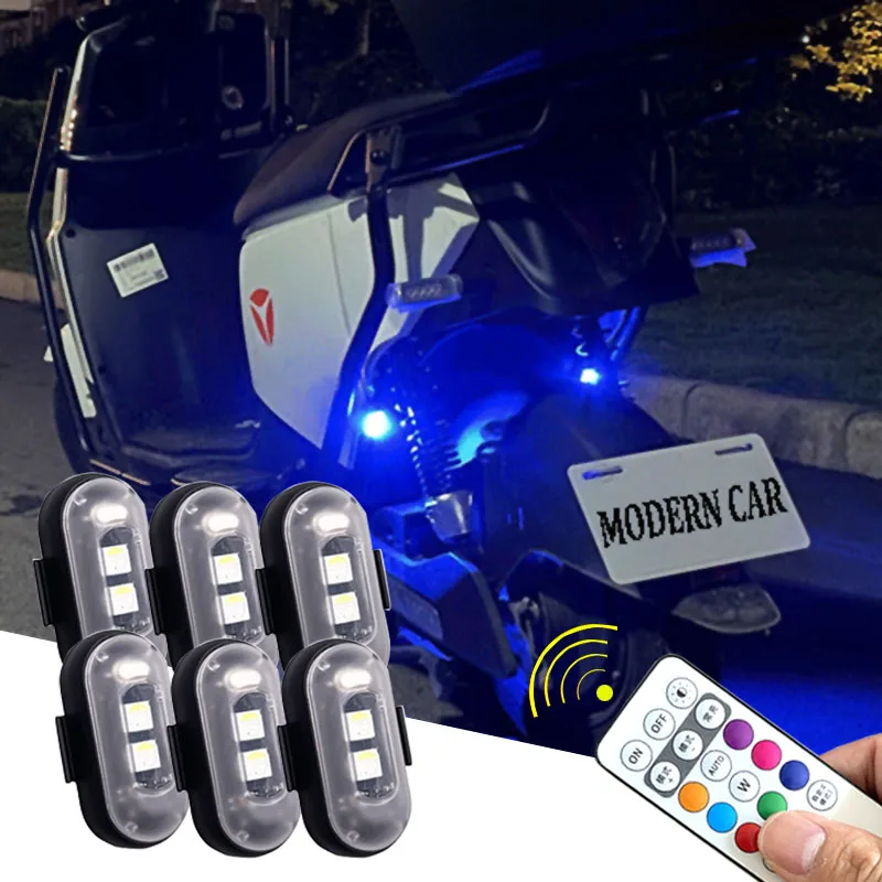 Drone Led Light - Controle remoto sem fio Strobe Light,