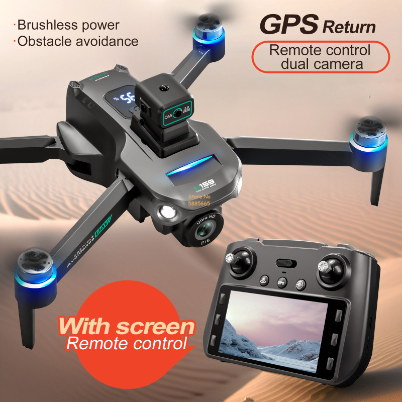 Drone Gps Module - 8k câmera dupla 5g wifi fpv