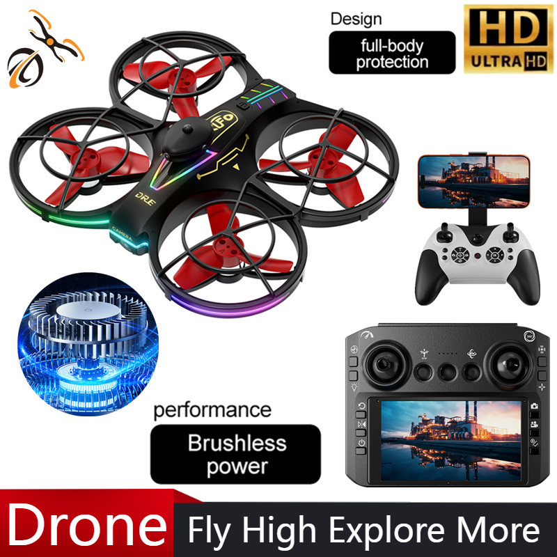 Drone Led Light - Drone Profissional RH830 RC com Câmera