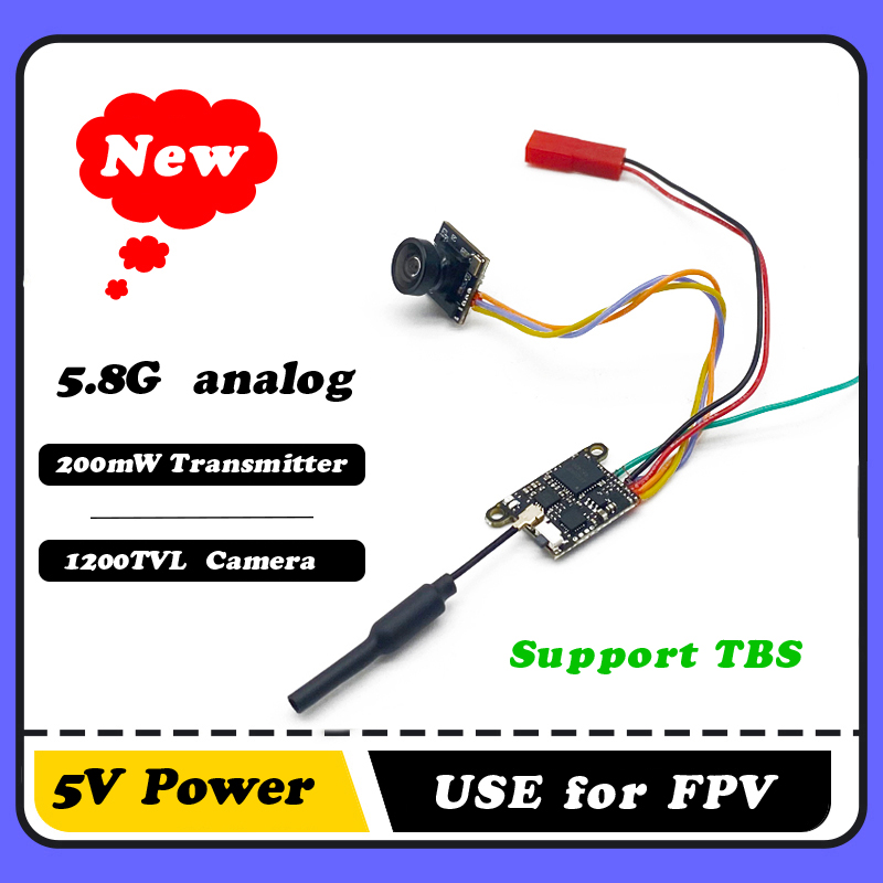 Drone Receiver - SLONWAKE 5.8G 1200TVL FPV Câmera VTX