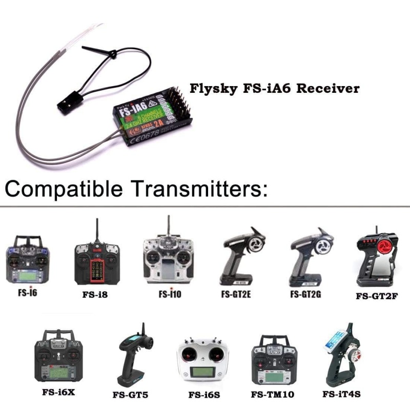 Flysky FS-IA6 Receptor 6CH Ant - Drone Antenna avaliação e preço