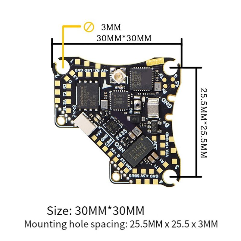 Controlador de Voo FBIL-F435 N - Drone Esc avaliação e preço