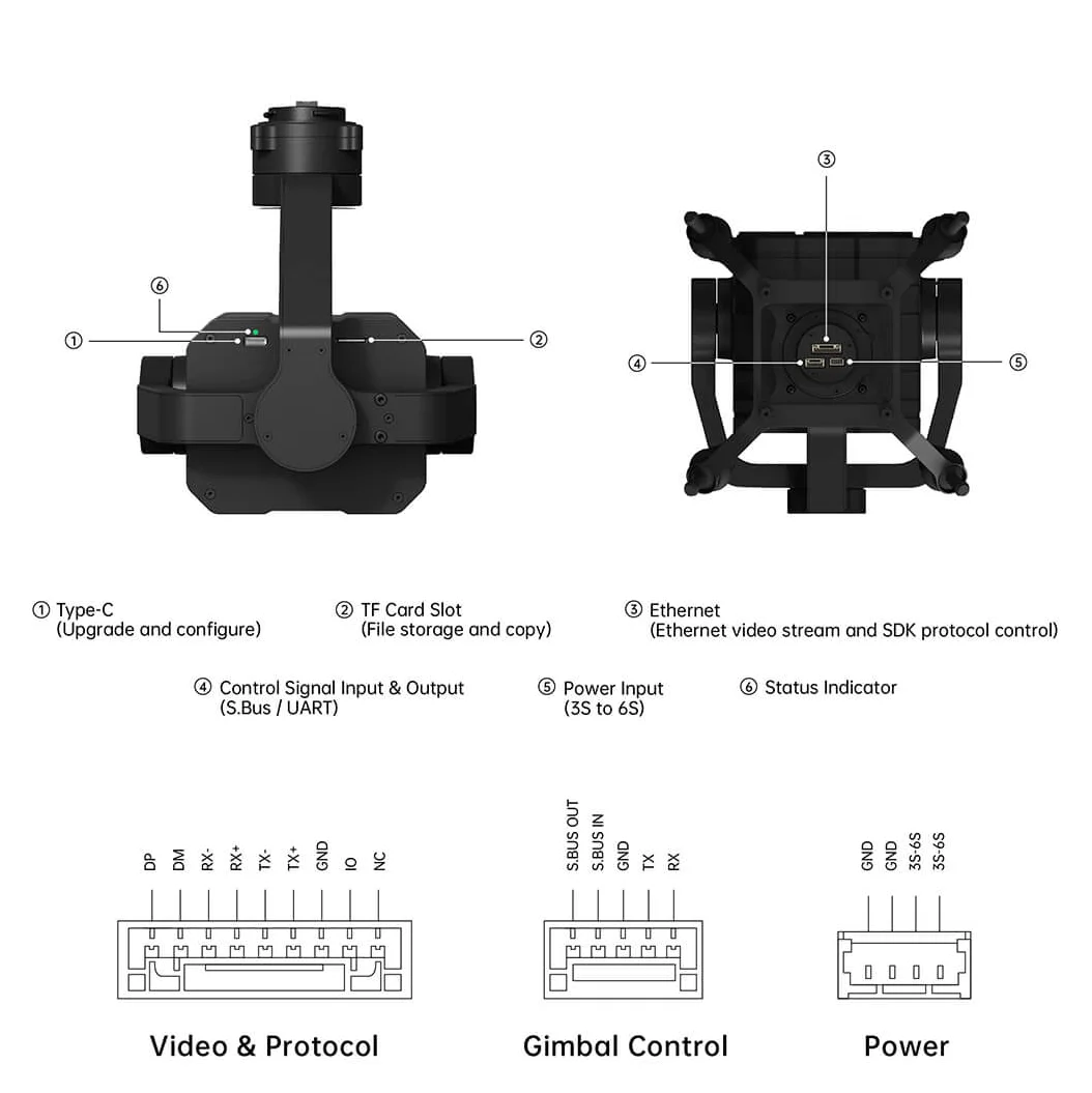 2026 newt30 gimbal câmera dr-o - Drone Gimbal avaliação e preço