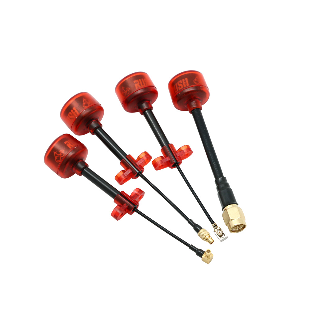 Rush cereja fpv 5.8g antena lh - Drone Esc avaliação e preço