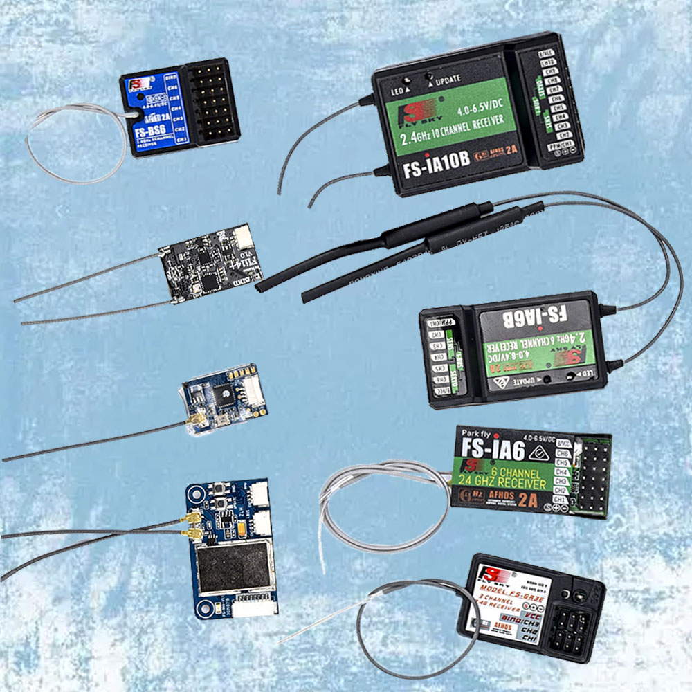 Flysky RC Receiver FS-IA6 IA6B - Drone Receiver avaliação e preço