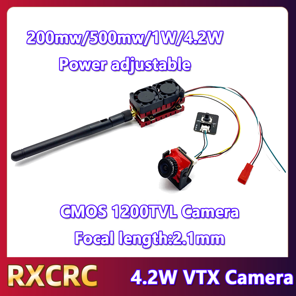 Rxcrc 5.8g 48ch 4.2w transmiss - Drone Transmitter avaliação e preço