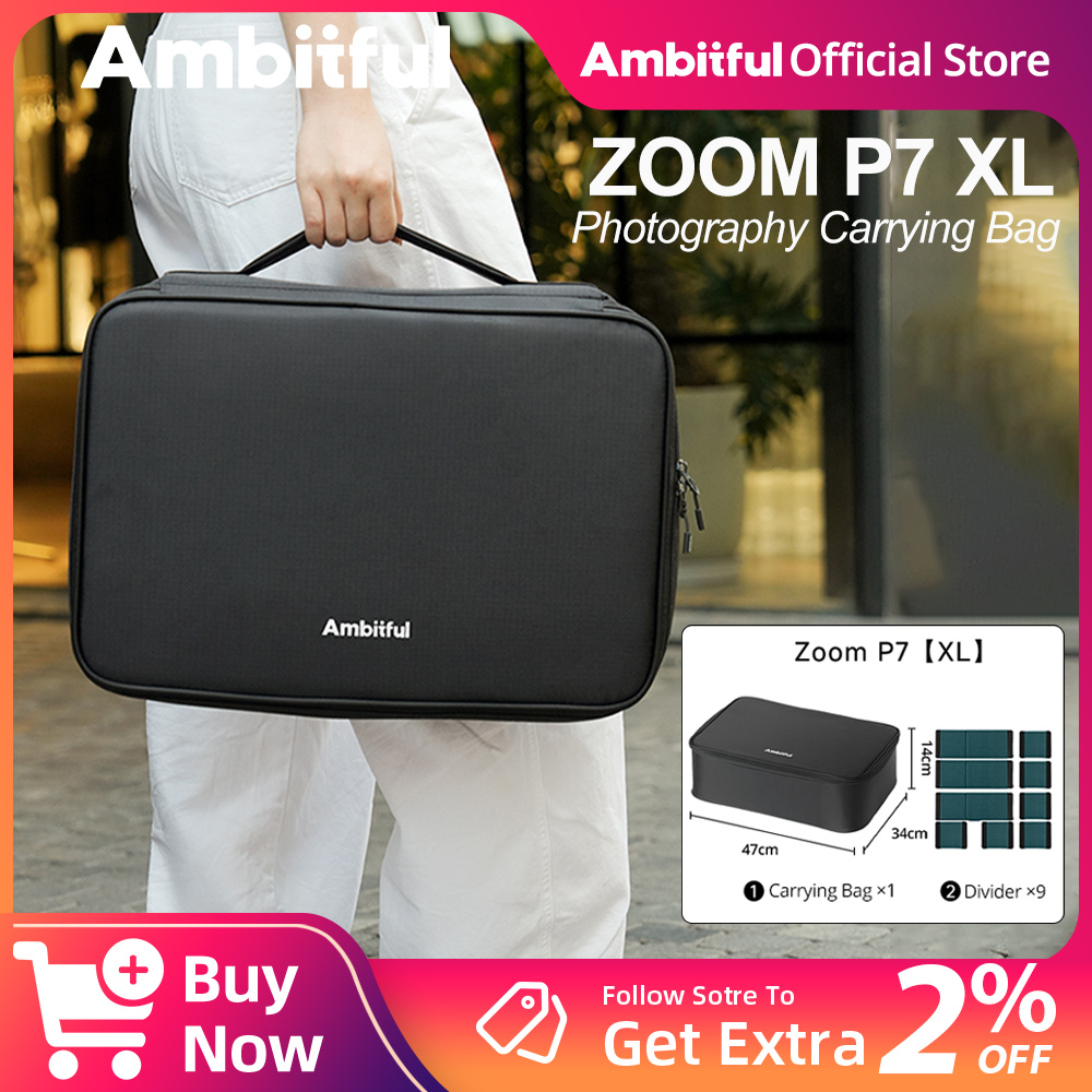 Ambitful ZOOM P7II XL Bolsa de - Drone Camera avaliação e preço