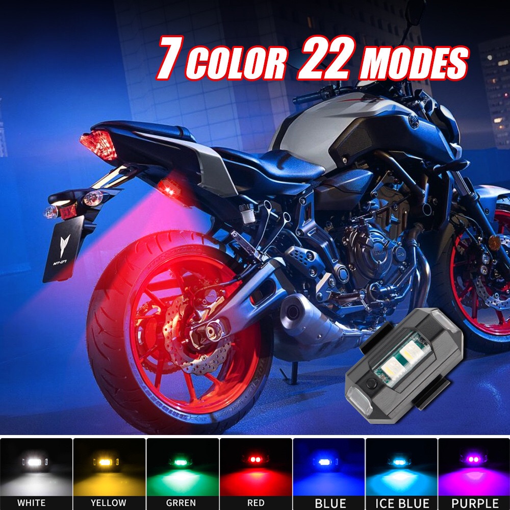 Luzes da motocicleta drone luz - Drone Led Light avaliação e preço