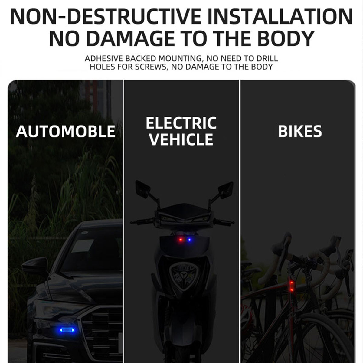 Luz de alarme anti-roubo de en - Drone Led Light avaliação e preço