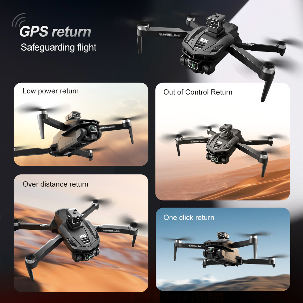 V168 PRO Max GPS Drone 8K Prof - Drone Gps Module avaliação e preço