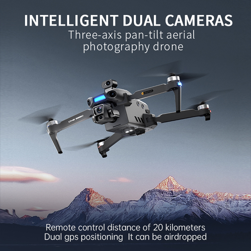 Novo Drone 8K com Câmera Dupla - Drone Gps Module avaliação e preço