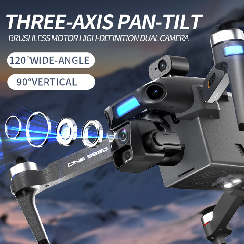 Novo Drone 8K com Câmera Dupla - Drone Gps Module avaliação e preço