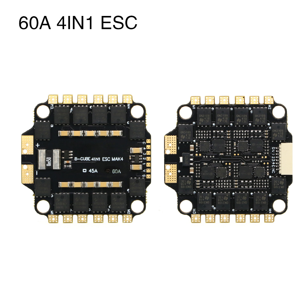 UAngel 4IN1 45A 60A ESC BLHELI - Drone Esc avaliação e preço