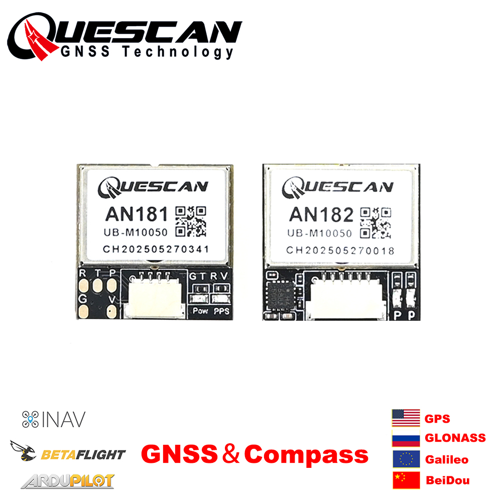 Quescan 18mm m10 gps módulo gn - Drone Compass avaliação e preço