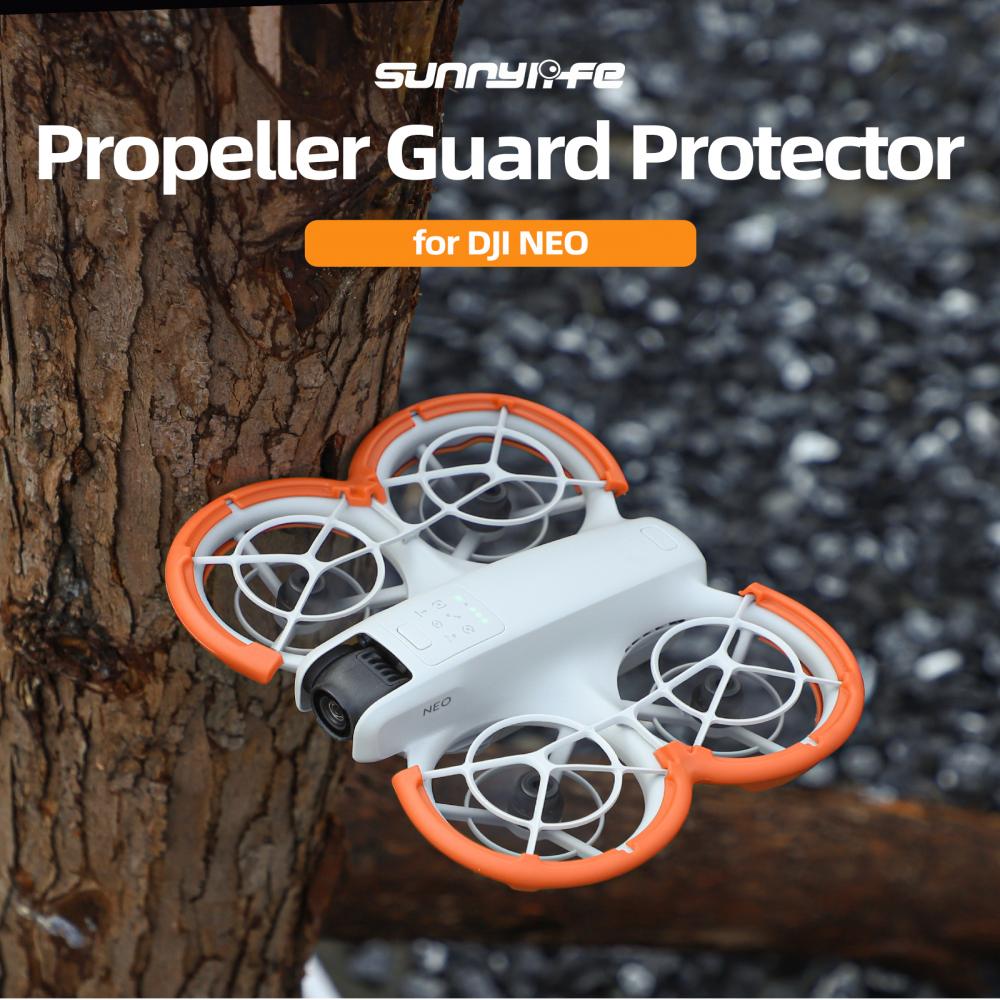 Para dji flip hélices anti-col - Drone Propeller Guard avaliação e preço