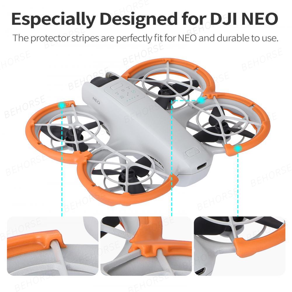 Para dji flip hélices anti-col - Drone Propeller Guard avaliação e preço