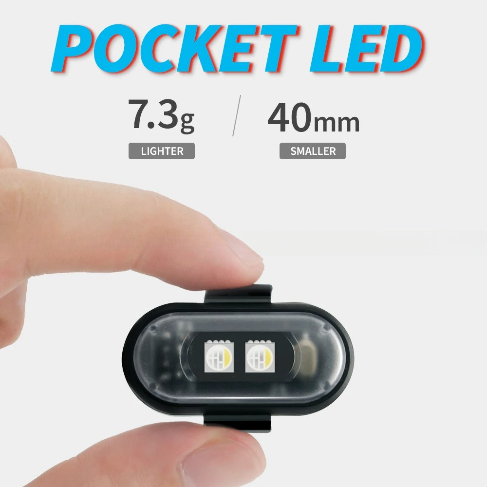 Luz estroboscópica para motoci - Drone Led Light avaliação e preço