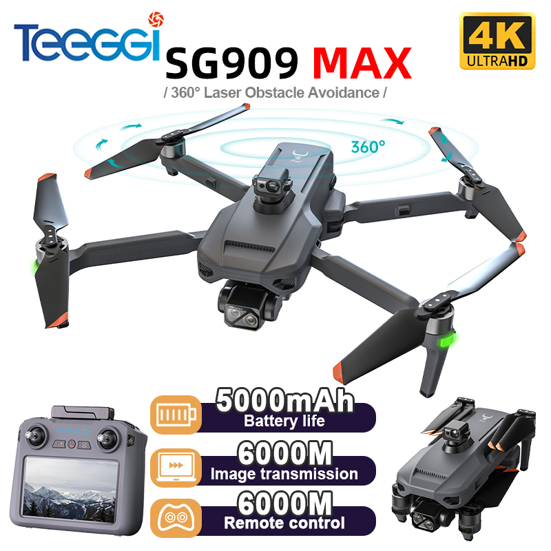 Drone Teeggi SG909 MAX GPS com - Drone Gps Module avaliação e preço