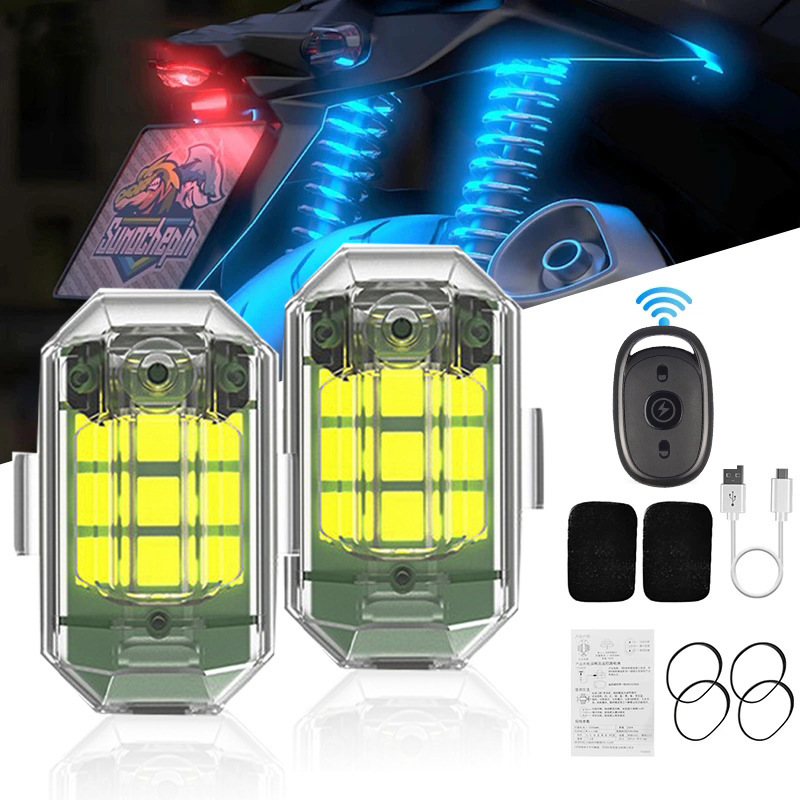 1/2/4 Peças Luzes Remotas para - Drone Led Light avaliação e preço