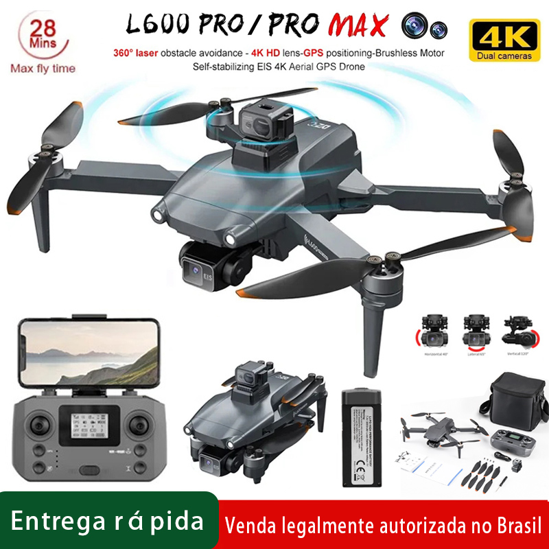 L600 Pro MAX /L600 PRO Drone 4 - Drone Gps Mount avaliação e preço