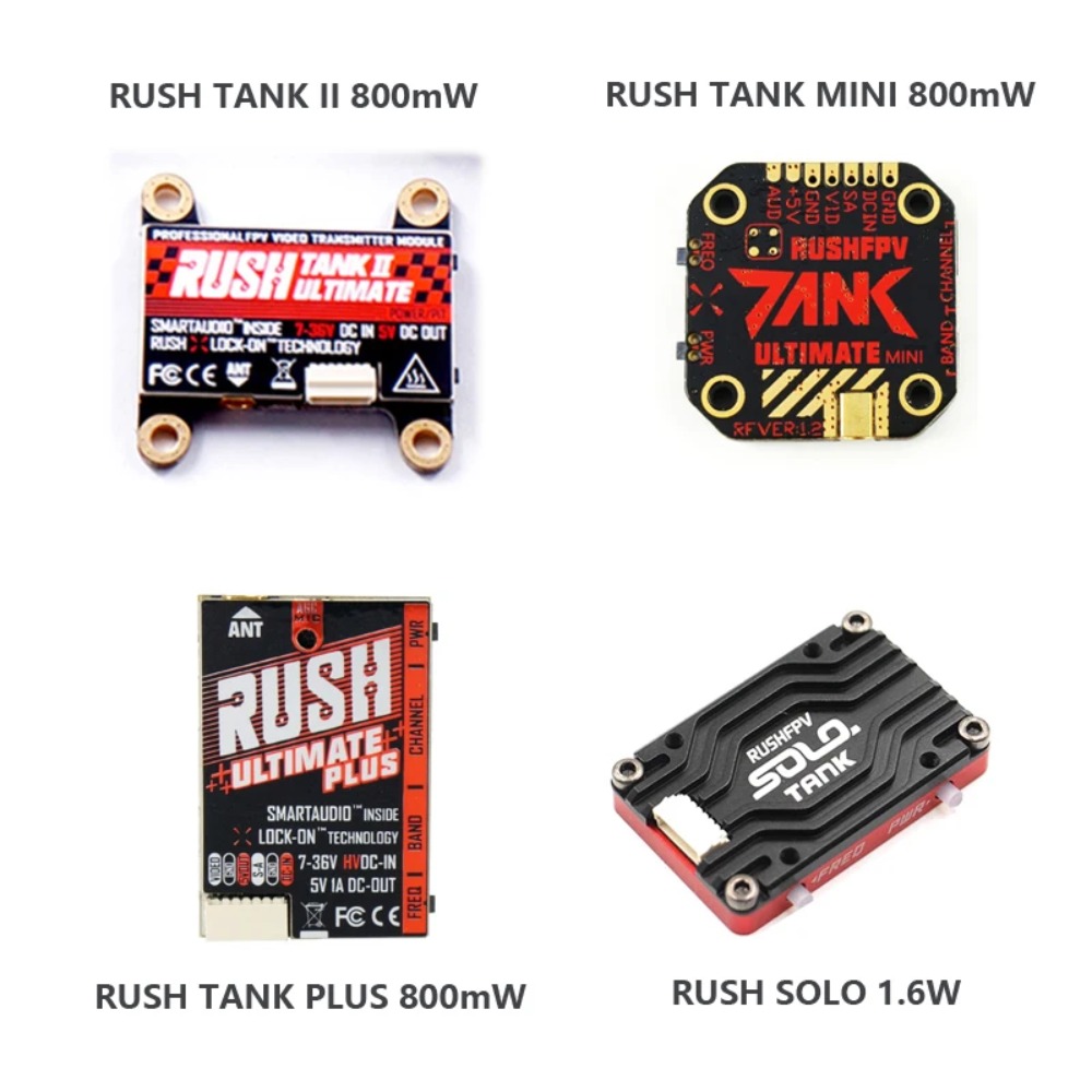 Transmissor de Vídeo RUSH TANK - Drone Transmitter avaliação e preço