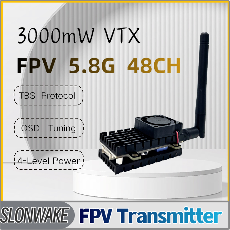 SLONWAKE 5.8G 3000mW Simulação - Drone Frame avaliação e preço
