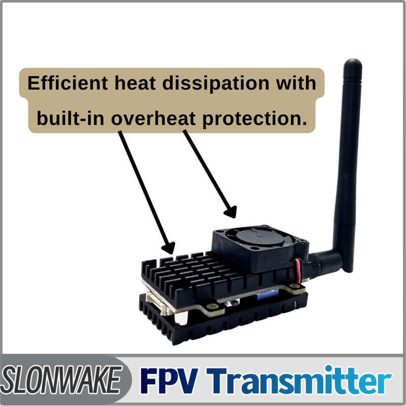 SLONWAKE 5.8G 3000mW Simulação - Drone Frame avaliação e preço