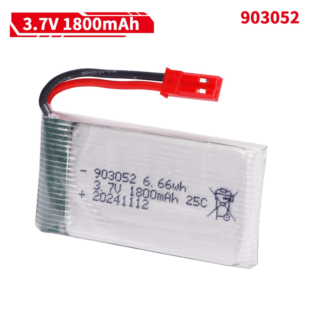 3.7v 1800mah 903052 bateria li - Drone Charger avaliação e preço