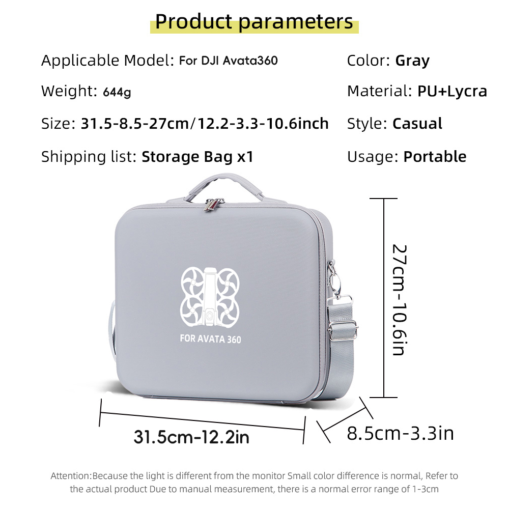 Estojo Rígido para DJI Avata 3 - Drone Battery Strap avaliação e preço