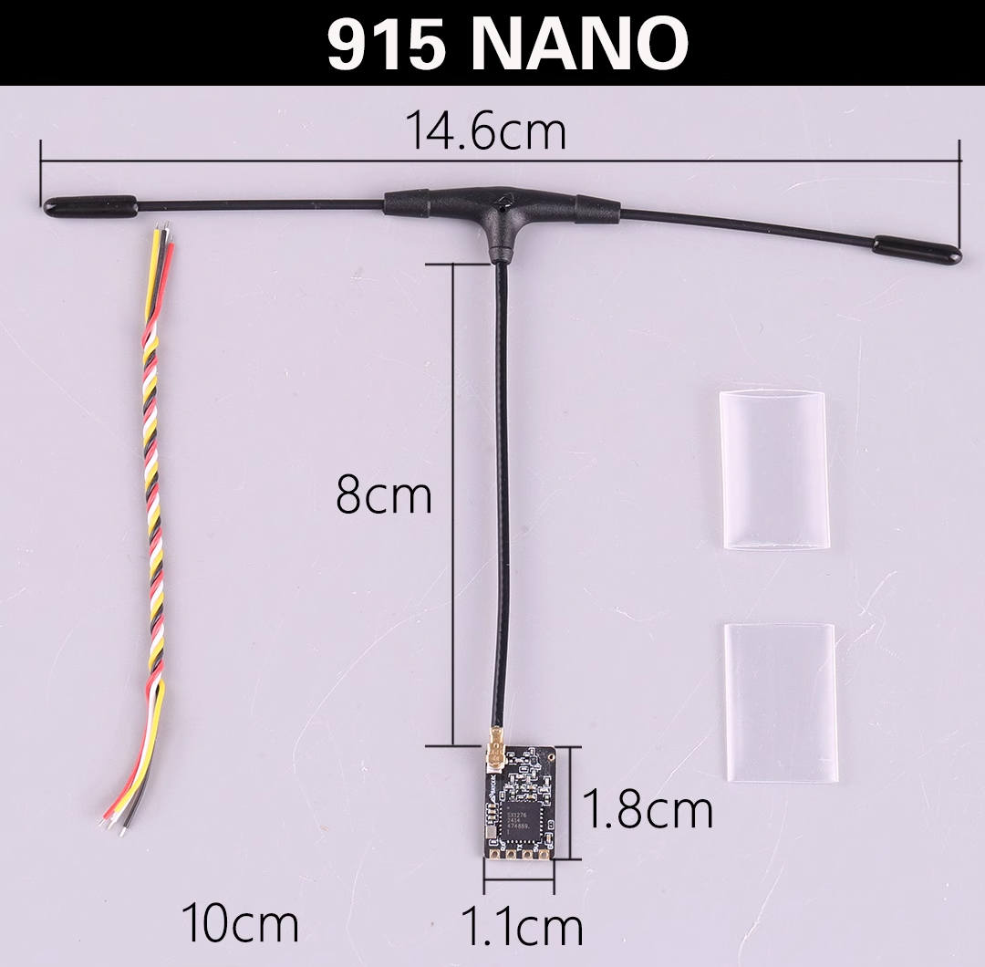 Receptor Nano ELRS BAYCK 915MH - Drone Antenna avaliação e preço