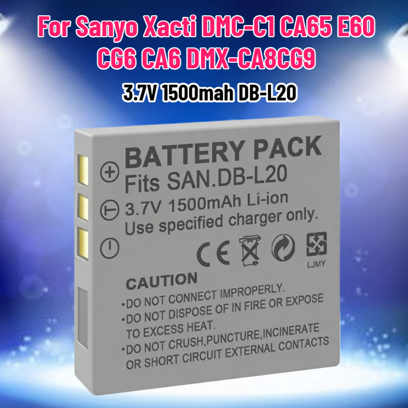 Bateria 3.7V 1500mAh DB-L20 pa - Drone Battery avaliação e preço