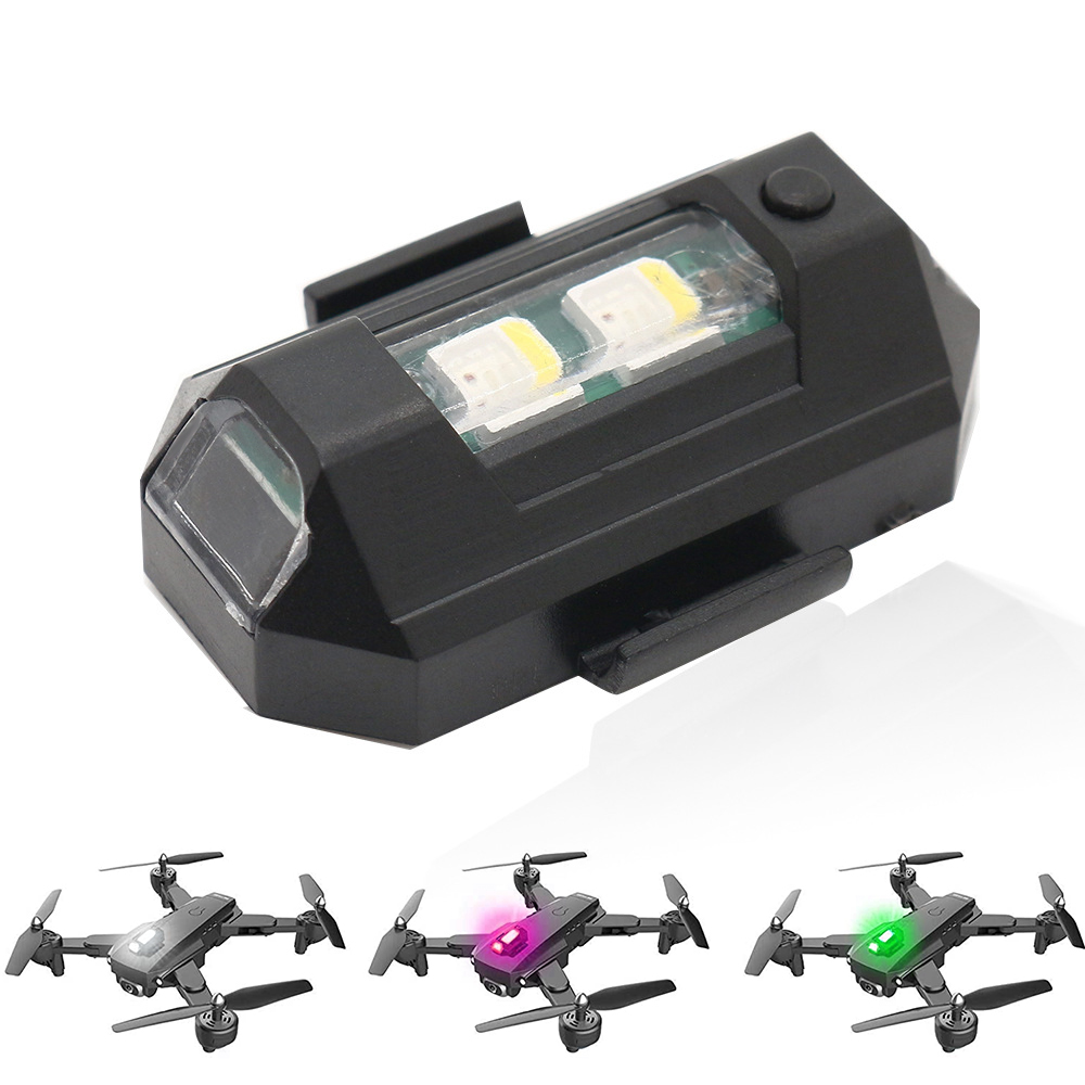 Motocicleta led rgb luz de adv - Drone Led Light avaliação e preço