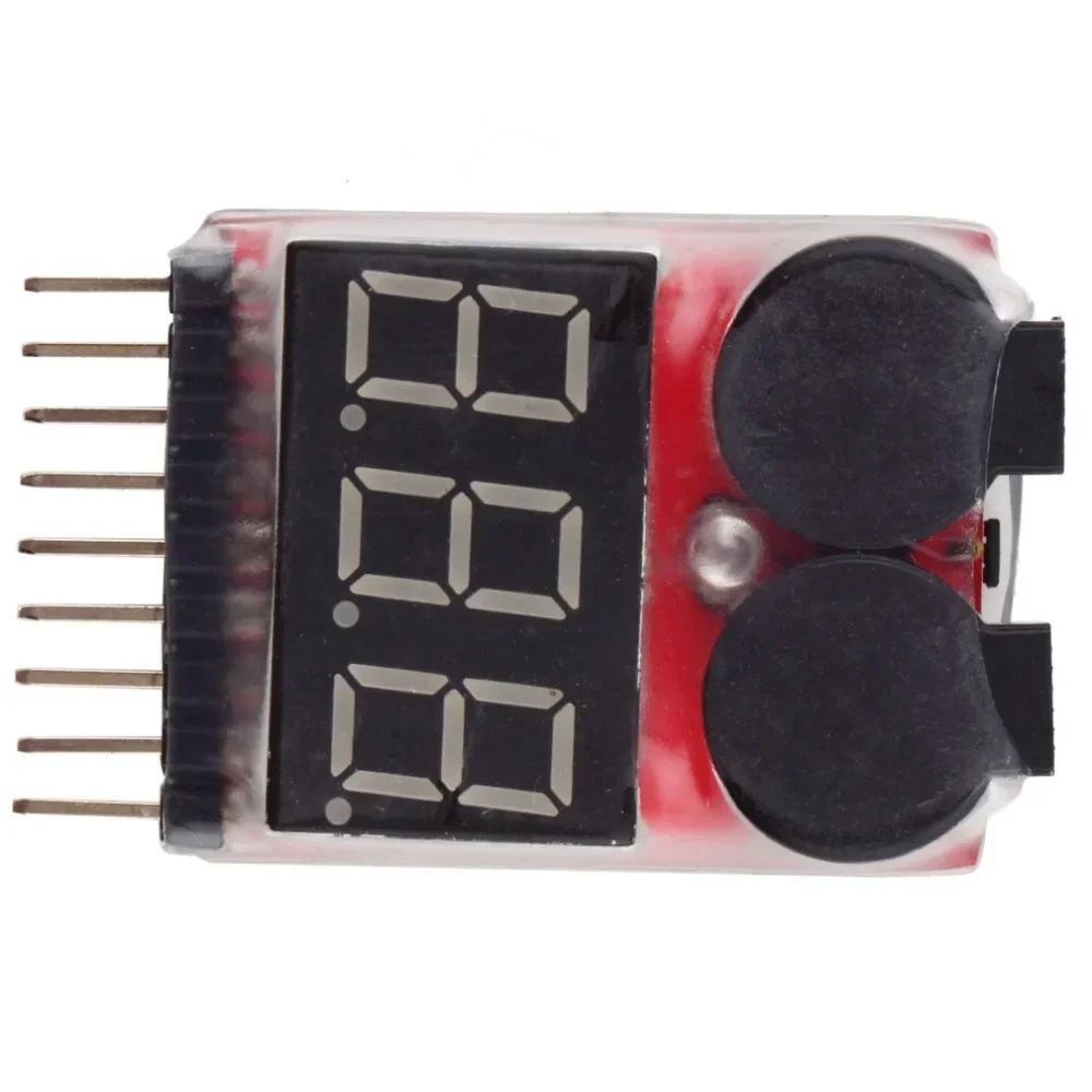 1/2/5 pces rc display de tensã - Drone Buzzer avaliação e preço